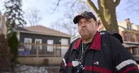 He was evicted and his home was later listed on Airbnb. Meanwhile, his landlord hosted a charity event to end homelessness