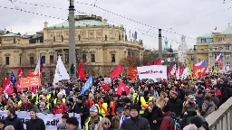 Czech Republic sees 'biggest protest in its history' over austerity