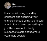 You stupid socialist