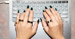 The Tippy Type makes typing with long nails less tedious