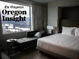 Portland hotels are little more than half full