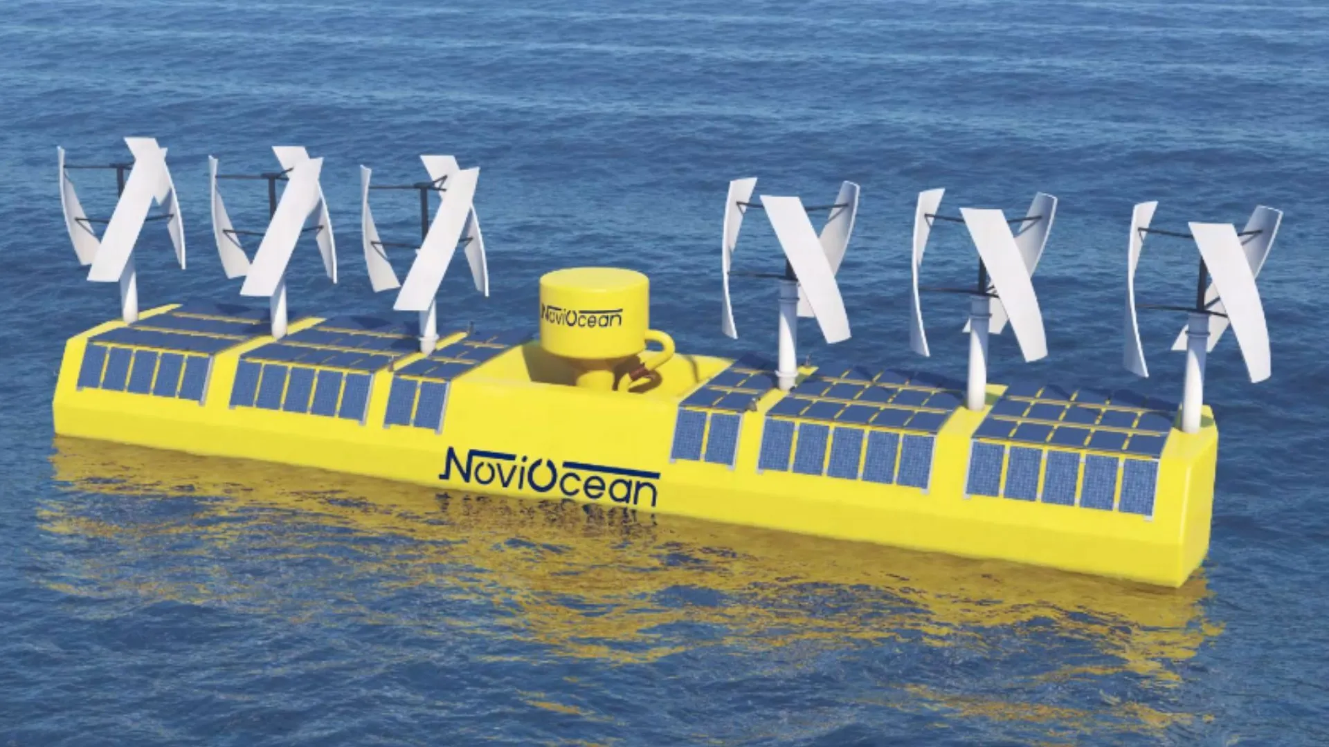 Wave, wind, solar hybrid energy raft can power 1,000 homes daily