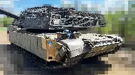 Ukrainian M1 Abrams Tanks Get Elaborate 'Cope Cages' and Explosive Reactive Armor