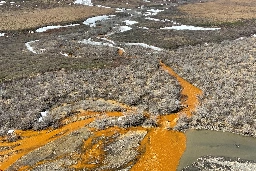 Alaska's rivers are turning orange and no one knows why