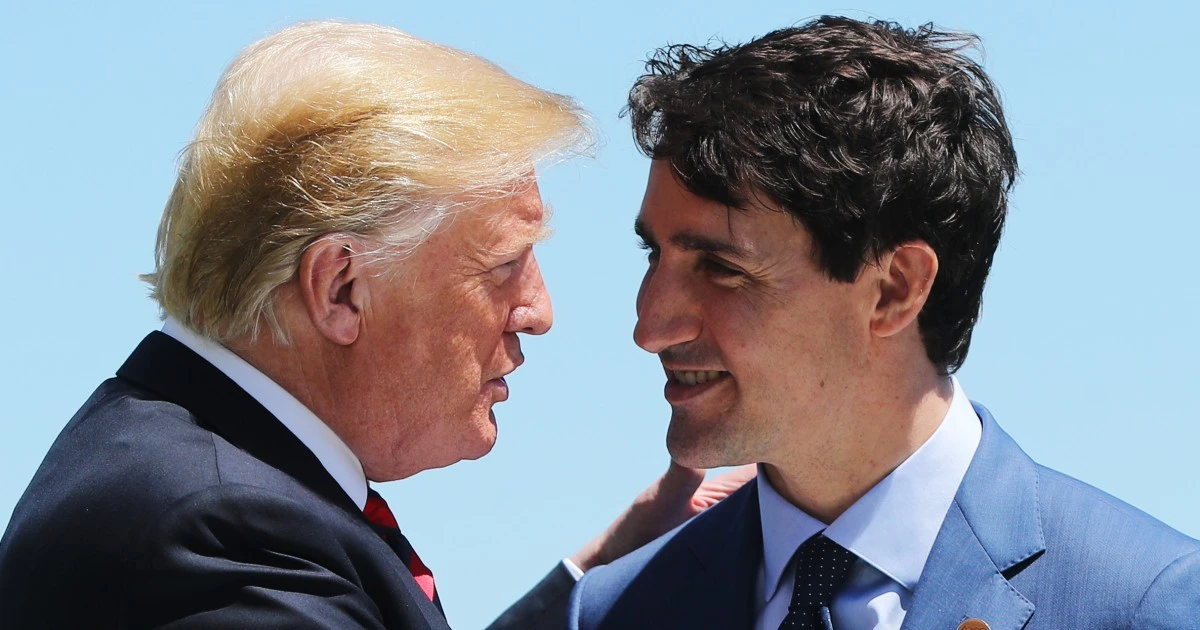 Trump mocks Prime Minister Justin Trudeau as the 'governor' of the 'Great State of Canada'