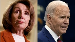 Nancy Pelosi Among 40 House Democrats Demanding Biden Halt Weapon Transfers to Israel