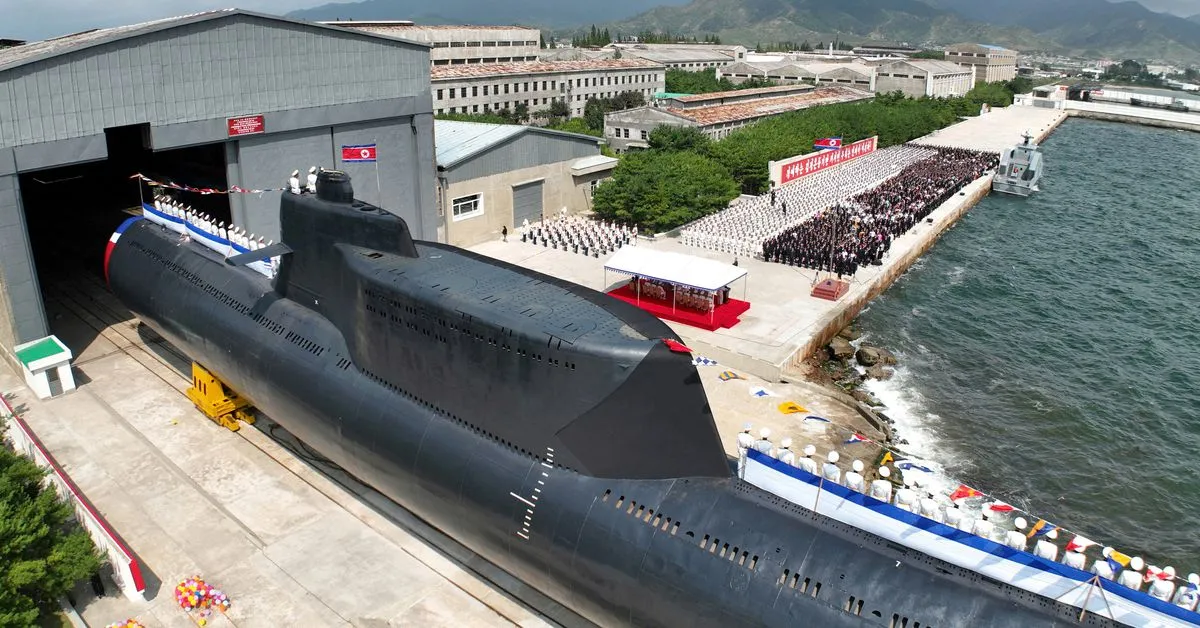 North Korea launches new tactical nuclear attack submarine