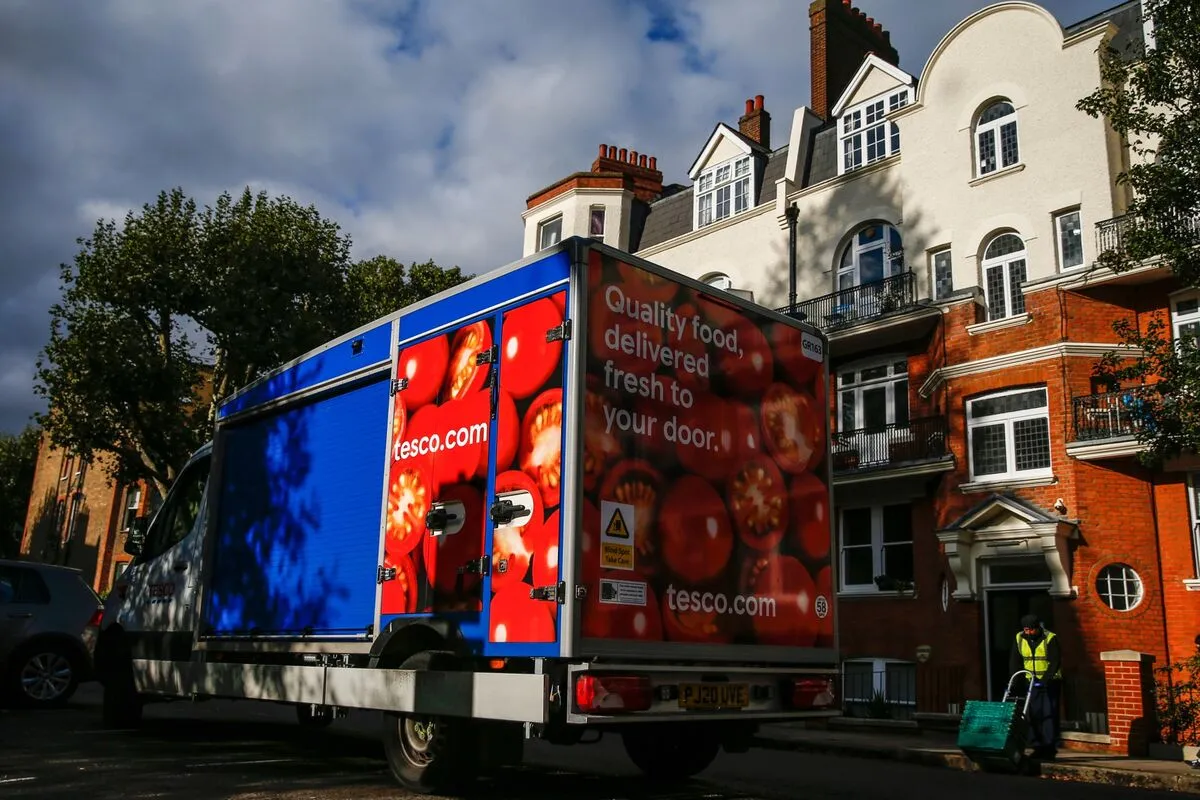 Two of the UK's biggest supermarket chains, Tesco and Sainsbury's, were hit with technical issues on Saturday; Sainsbury's blames a software update