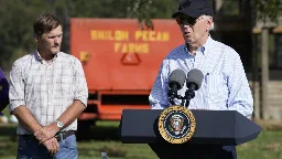 'We have your back': Biden highlights federal aid to small farmers after Helene in rural Ray City, GA