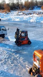 A city made of ice in Harbin that's built annually and will melt away after 3 months