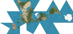 Dymaxion map - Wikipedia