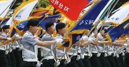 South Korea holds rare military parade, warns North on nuclear threat