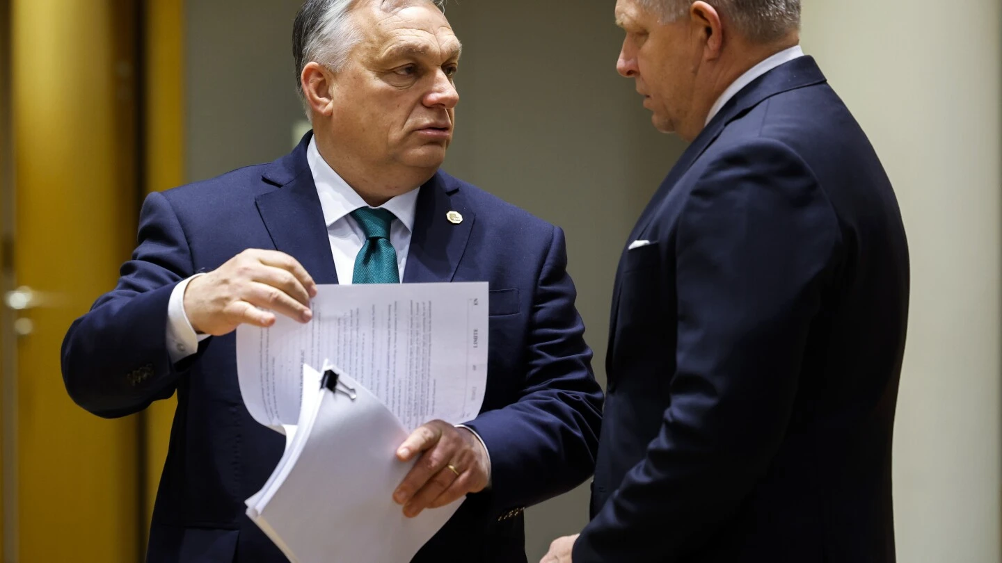 The EU agrees a new €50 billion aid package for Ukraine despite Hungary’s veto threat