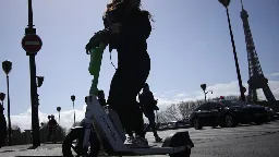 Paris is first European capital to ban self-service electric scooters