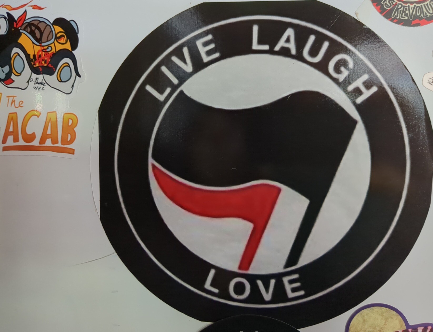 Live, Laugh, Love anarchocommunism