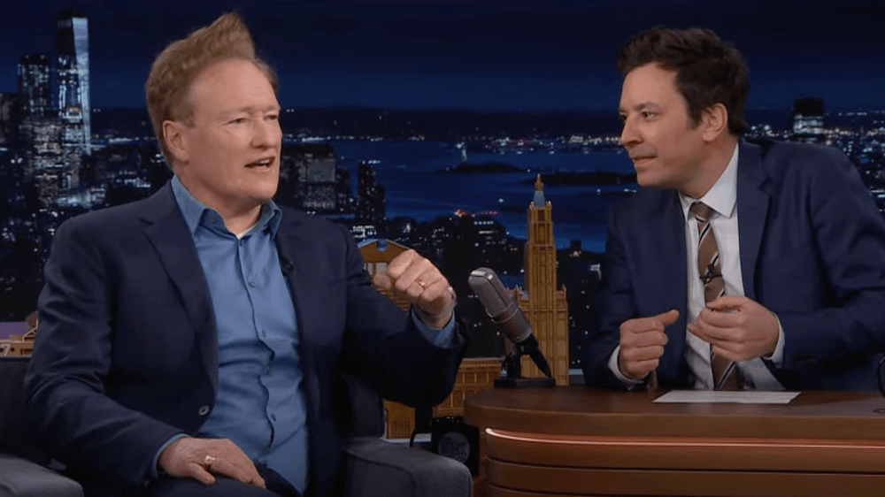 Conan O’Brien Tells Jimmy Fallon on ‘The Tonight Show’ ‘It’s Weird to Come Back’: ‘I Haven’t Been in This Building’ for a ‘Long Time’