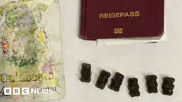 Russia arrests German for carrying cannabis gummy bears