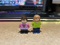 LEGO Max and Chloe from Farewell, aka Fisherpricefield