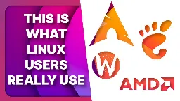 THIS is what the LINUX COMMUNITY uses??