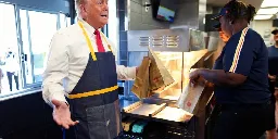 During McDonald's Stunt, Trump Dodges Question on Raising the Minimum Wage | Common Dreams