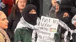 Pro-Palestine Marchers at Sundance Call Out ‘Genocide Joe’ Biden; Jewish Leaders Outraged for Hostage Families at Festival