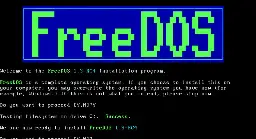 FreeDOS, now 30 years old, will soon run Windows 3.x