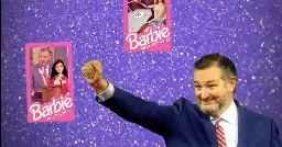New “Insurrection Barbie” Ad Mocks Ted Cruz for Mad Obsession With Children’s Doll