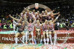 Robinson Cook, Plummer, Conegliano take Italian Cup; Gray, Minas win in S. America - Volleyballmag.com