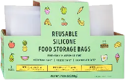 Reusable Silicone Food Storage Bags