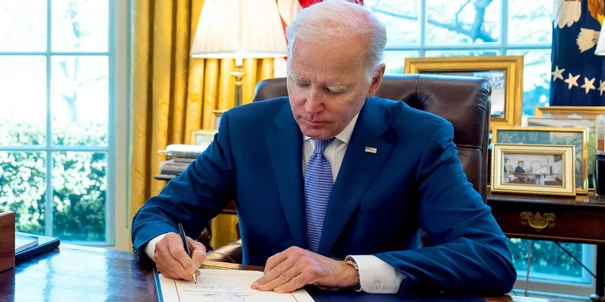 President Joe Biden signs into law first federal anti-LGBTQ+ bill in decades