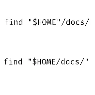 How do you shell expand your variables and why?