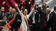 Claudia Sheinbaum sworn in as 1st female president of Mexico