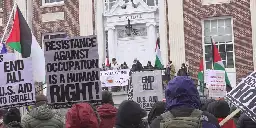 Pro-Palestinian protesters confront Burlington City Council over Gaza crisis