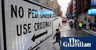 I’m walking here!’: jaywalking legalized in New York City | The Guardian