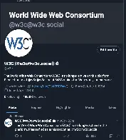 The international web standards organization W3C is no longer active on X/Twitter and has directed all their followers to Mastodon.