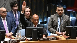 US vetoes another UN Security Council resolution seeking Gaza ceasefire