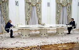 Vladimir Putin's meeting table - Wikipedia