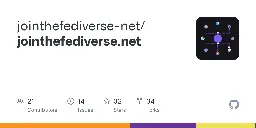 GitHub - jointhefediverse-net/jointhefediverse.net