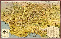 Vintage Map of Greater Los Angeles 1932