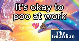 ‘It’s okay to poo at work’: Australian health department praised for tackling taboo with humorous campaign