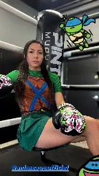 Muay Thai champion Helena P.