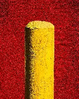 Yellow Barrier Post. [OC]