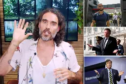 Elon Musk Andrew Tate, Tucker Carlson support Russell Brand after sex assault claims
