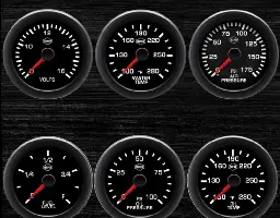 SimHub Isspro Gauges for ATS