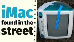 Someone trashed this Bondi Blue iMac G3... can I fix it?