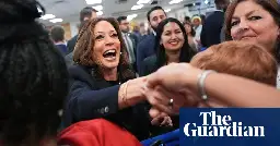 Polls show Kamala Harris building lead over Trump in 2024 election