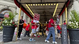 Strikes start at top hotel chains as housekeepers seek higher wages and daily room cleaning work