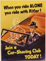 When You Ride ALONE You Ride with Hitler! [US, 1943]