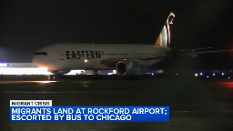 Texas plane, 300 migrants land in Rockford; 8 buses in route to Chicago drop off migrants in suburbs