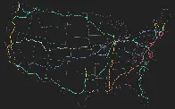 Amtrak Explorer - Interactive System Map